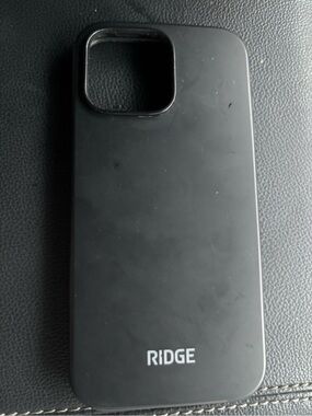 RIDGE iPhone 16 Pro Max Phone Case - sleek black